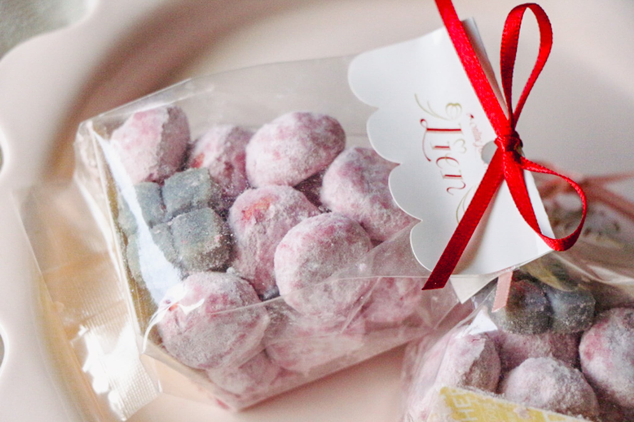 スノーボールクッキー ⌇ブルーベリー | online pâtisserie Lien