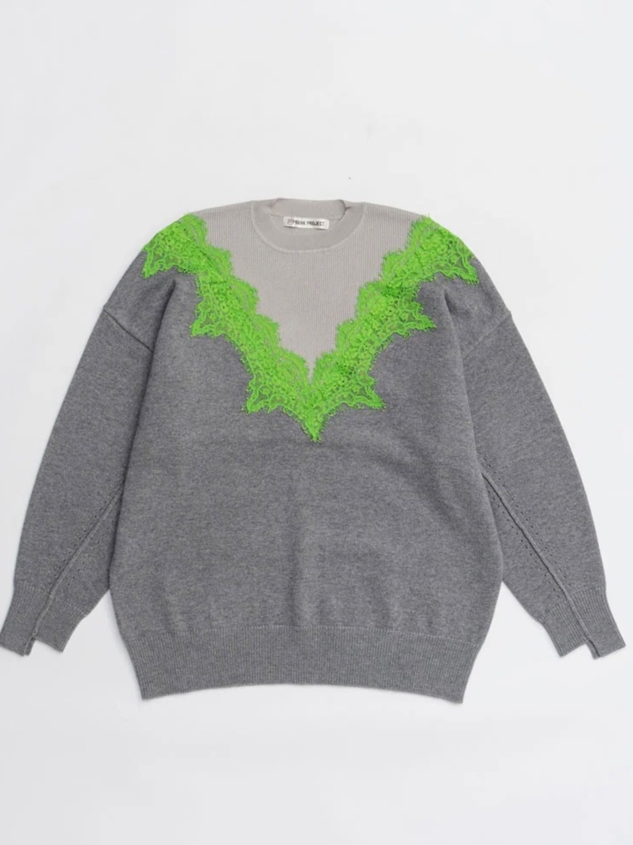 【25AW】PRANK PROJECT プランクプロジェクト / Lace-Line Over-Knit / レースニット - 10