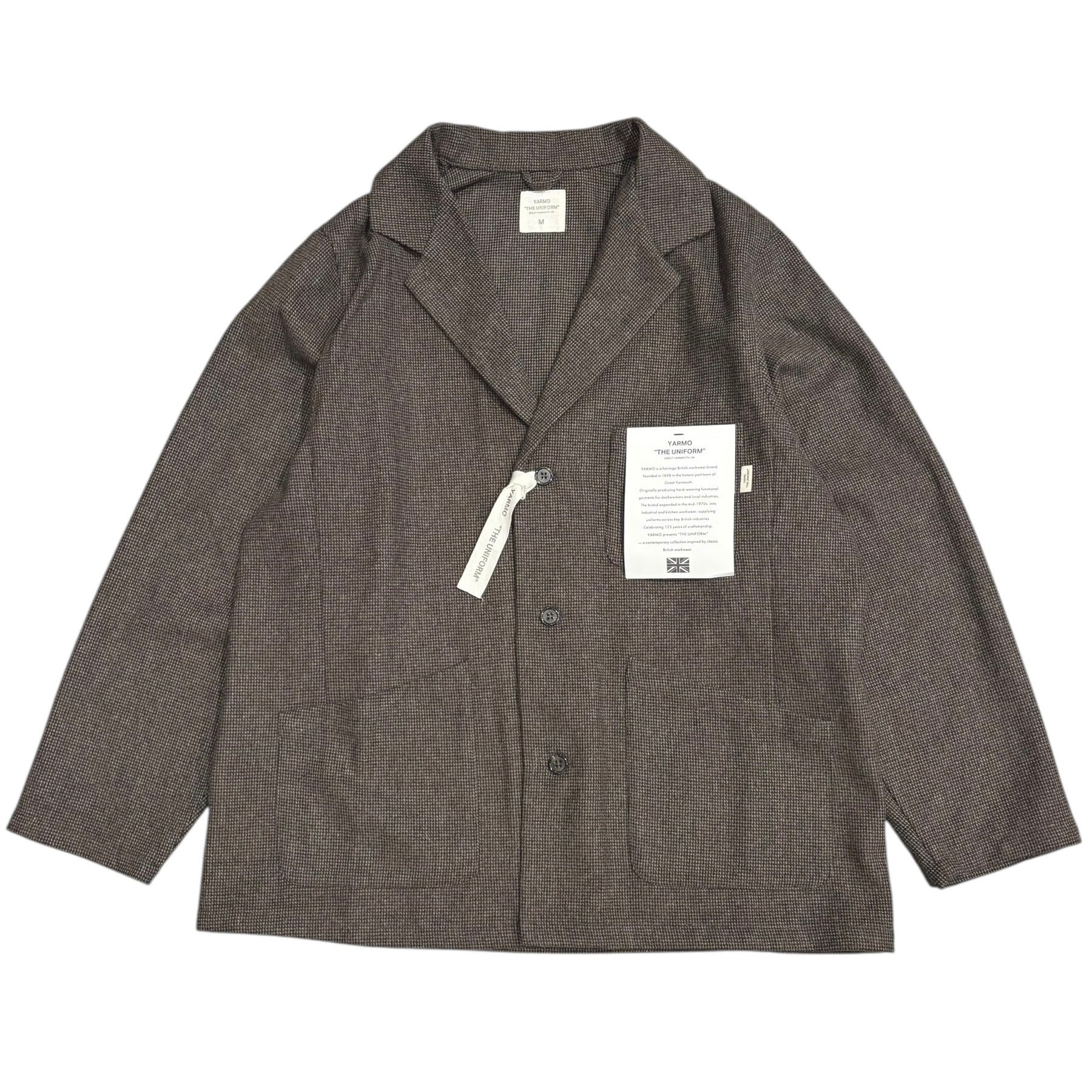 【レア】ヤーモ ジャケット テーラード ワーク ウール イングランド製 古着 YARMO THE UNIFORM WORK JACKET (ヤーモ ザユニフォーム ワーク