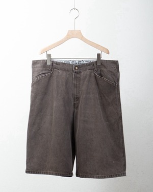good faded frisco color denim short trousers