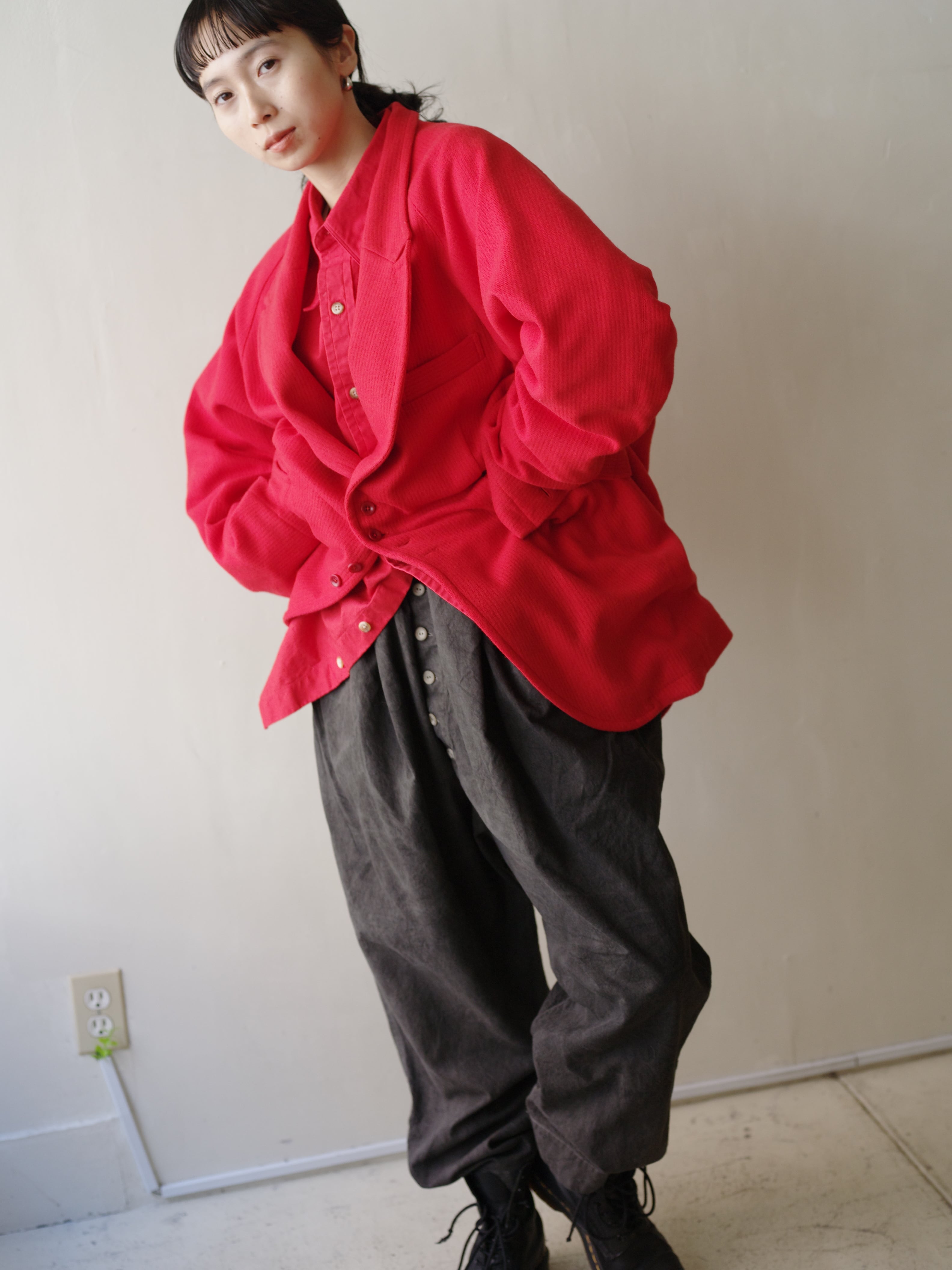 HOMELESS TAILOR / Calm Line Jacket - Peaked - | Skool