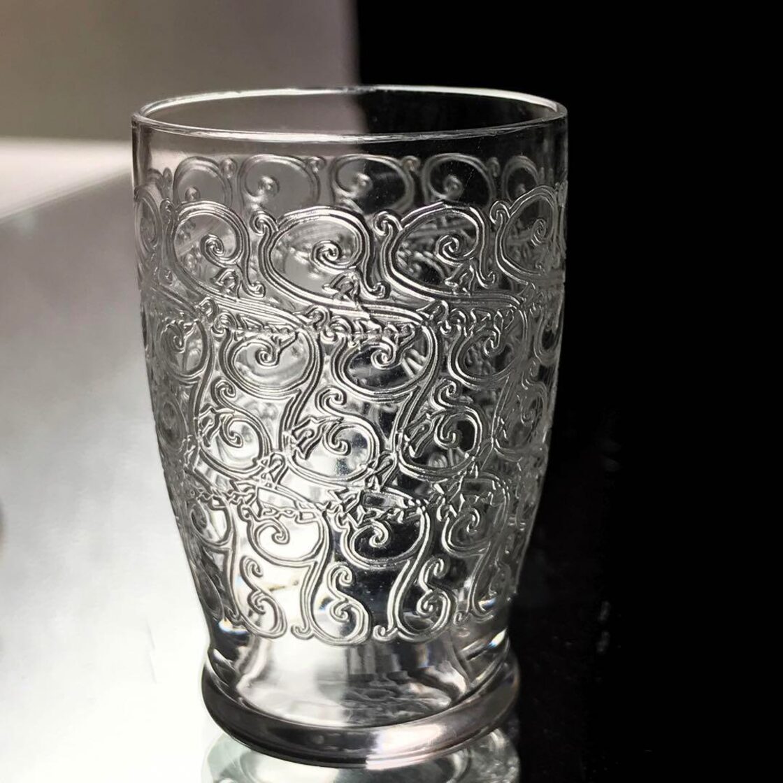 美しいオールドバカラBACCARATグヴュGouvieuxリキュールグラス☆ペア  