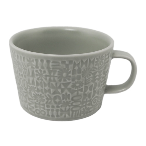 BIRDS' WORDS（バーズワーズ） Patterned Mug morning mist