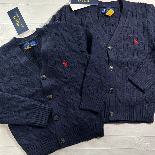 【95/110/130cm】キッズ（男の子）カーディガン