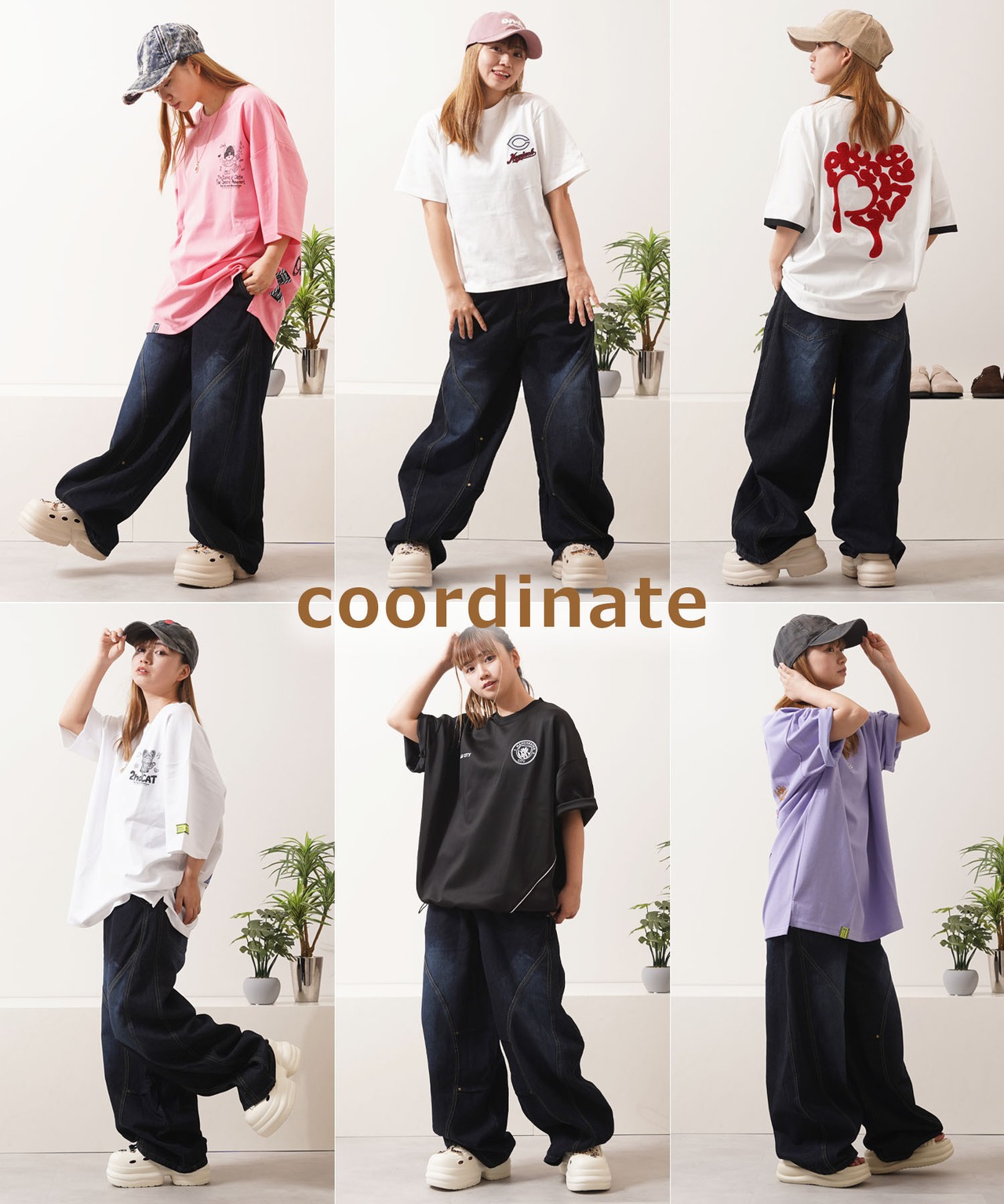 ◆ワンウォッシュ バレルレッグ ジーンズ◆gt-514052