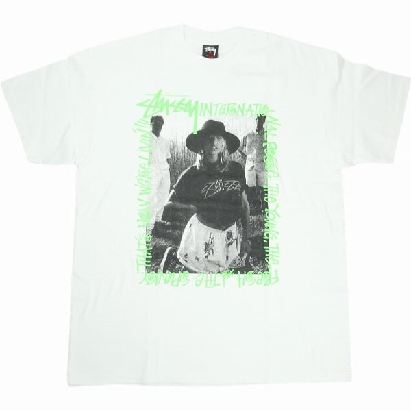 Size【L】 STUSSY ステューシー Laura Tee White 浜松チャプト限定T