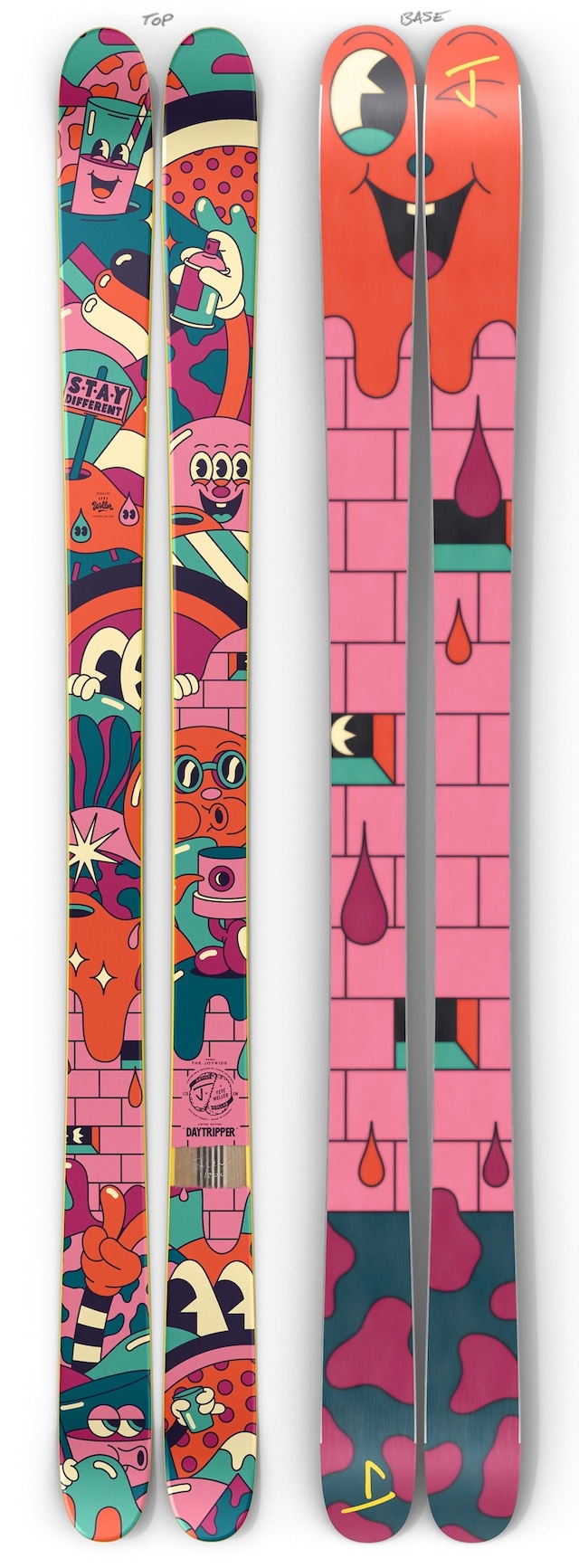 【福袋3万円付き】J skis ジョイライド 25/26「デイトリッパー」Yeye Weller x Jコラボ限定版スキー