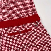 23区 SPORT ニジュウサンク スポーツ 半袖 ポロシャツ ワンピース サイズ M~L /レディース/レッド/ゴルフ/オンワード樫山