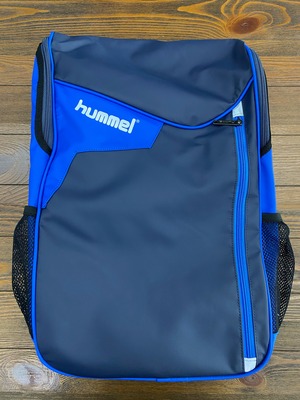 hummel バックパックHFB6118　ブルー×ネイビー