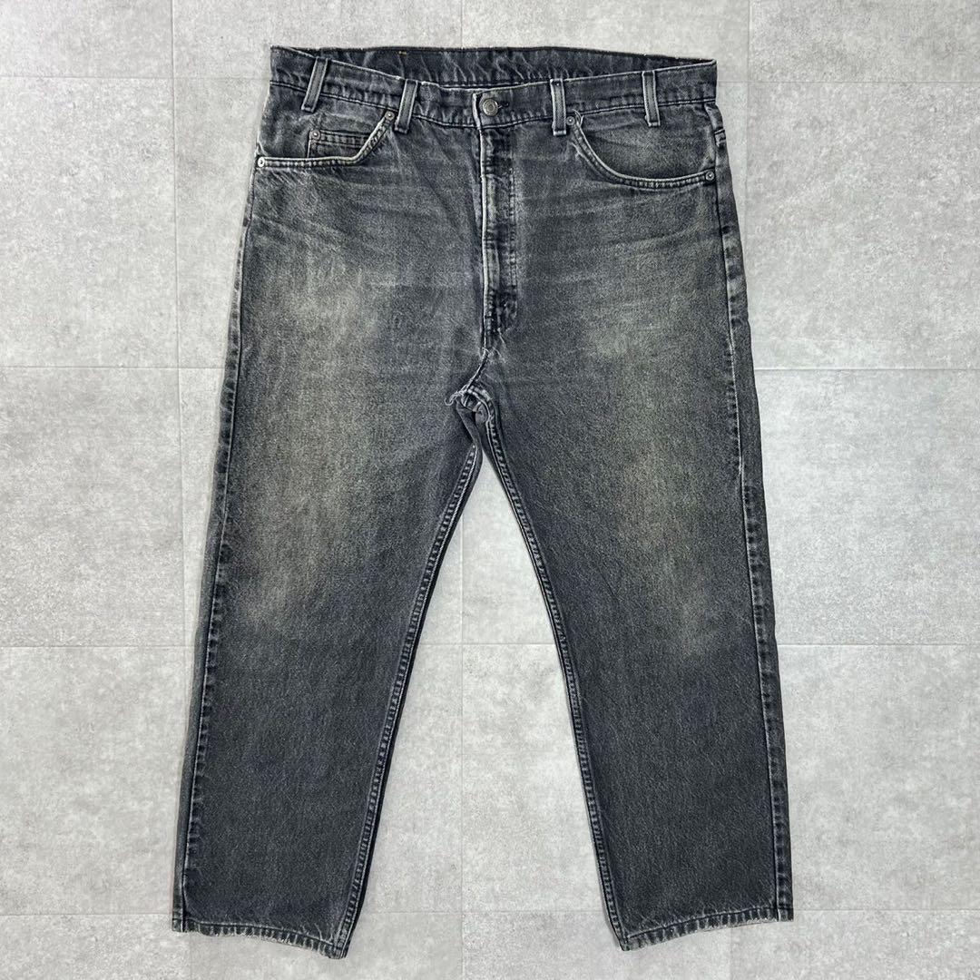 38×30 USA製 リーバイス 505 ブラック ビンテージ 90s デニム | FREEKS