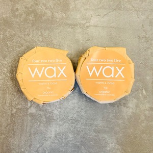 for two two five - organic wax - warm & base 4225 オーガニックワックス　ワーム＆ベース