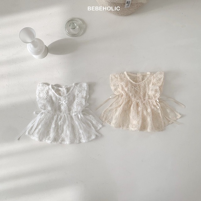 【即納】bebeholic/Ribbon Diamond Layered