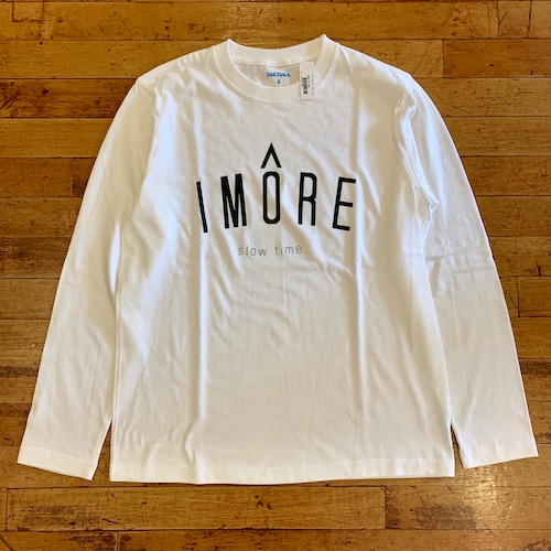 IMORE L/S Tee White (リブなし)/ TORTUGAオリジナル