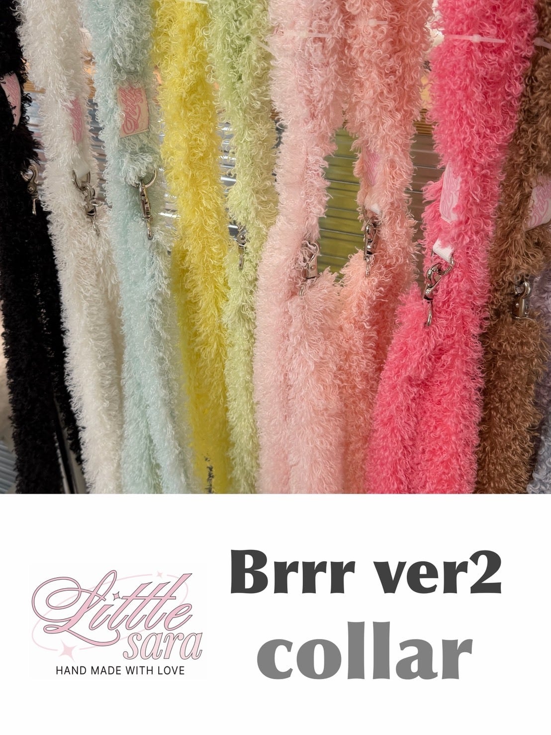 予約【littlesara】Brrr Ver2 Collar (9color)
