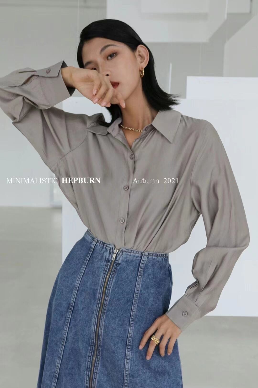 9color ブラウス　AJ2205-732