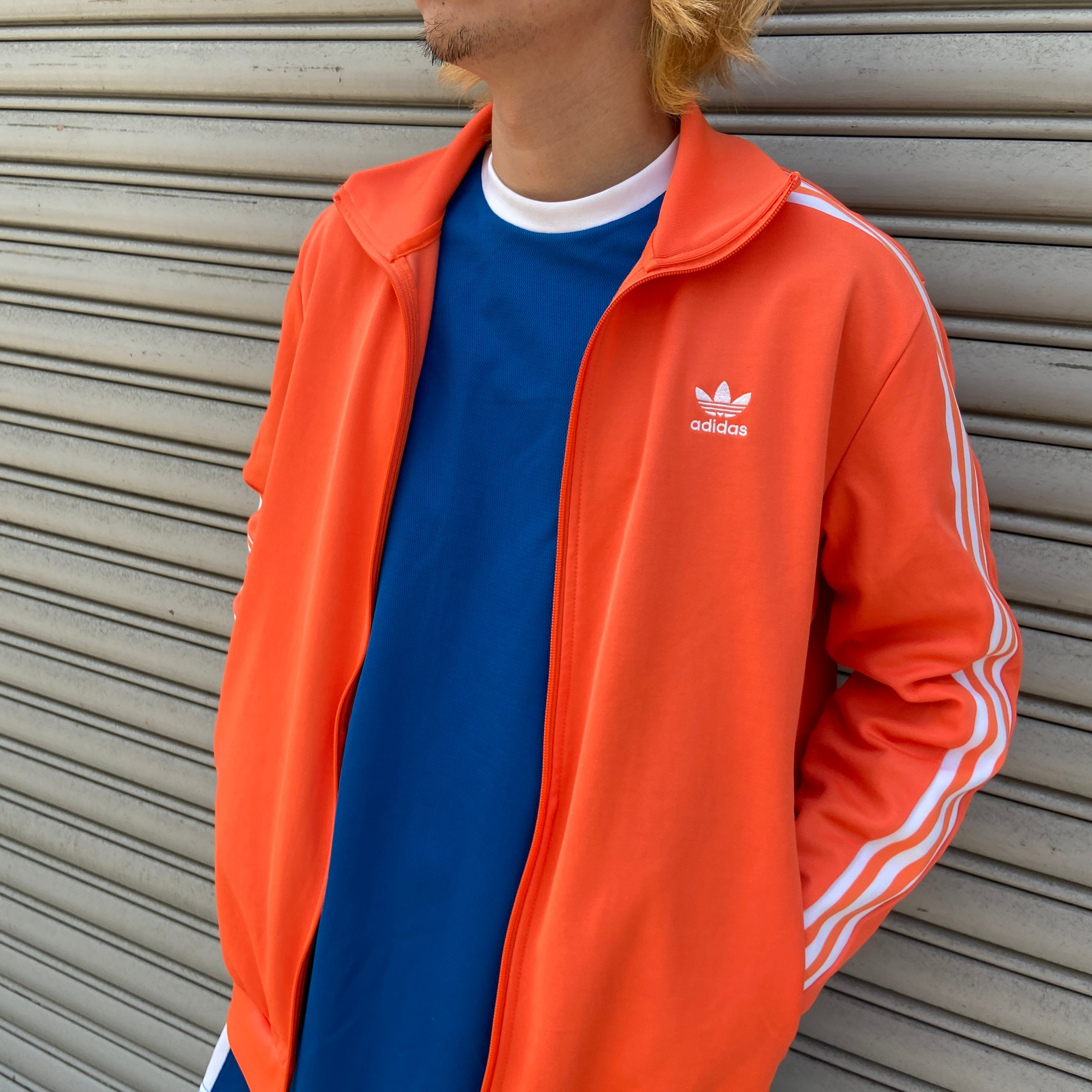 送料無料』adidas トラックジャケット ジャージ トレフォイルロゴ  