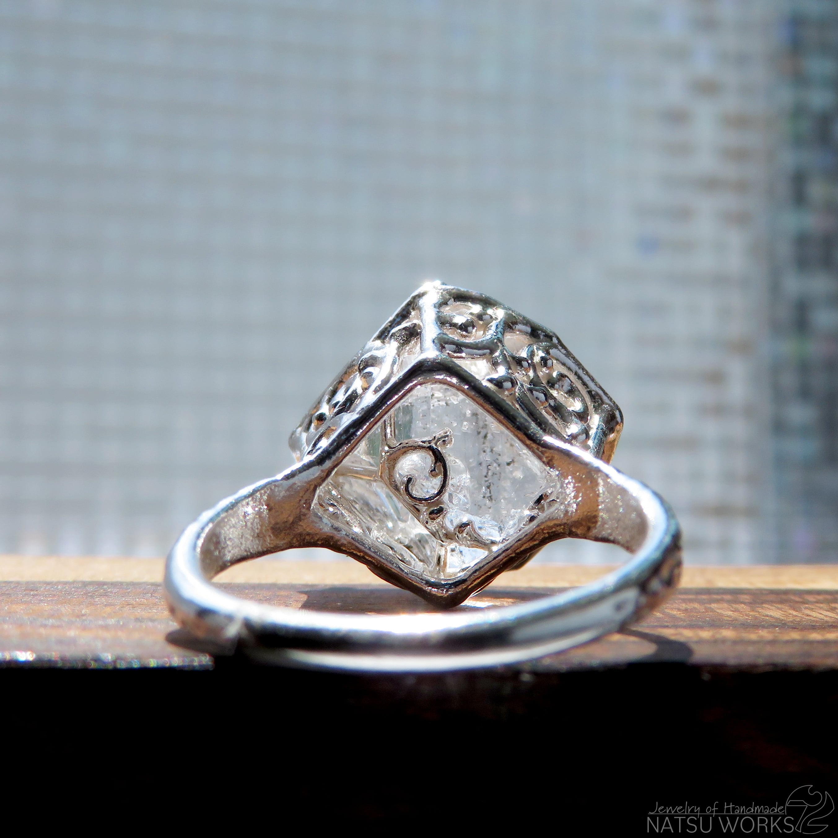 ハーキマーダイヤ リング / Herkimer Diamond Ring ll | NATSU ハーキマーダイヤ リング / Herkimer Diamond Ring ll | NATSU