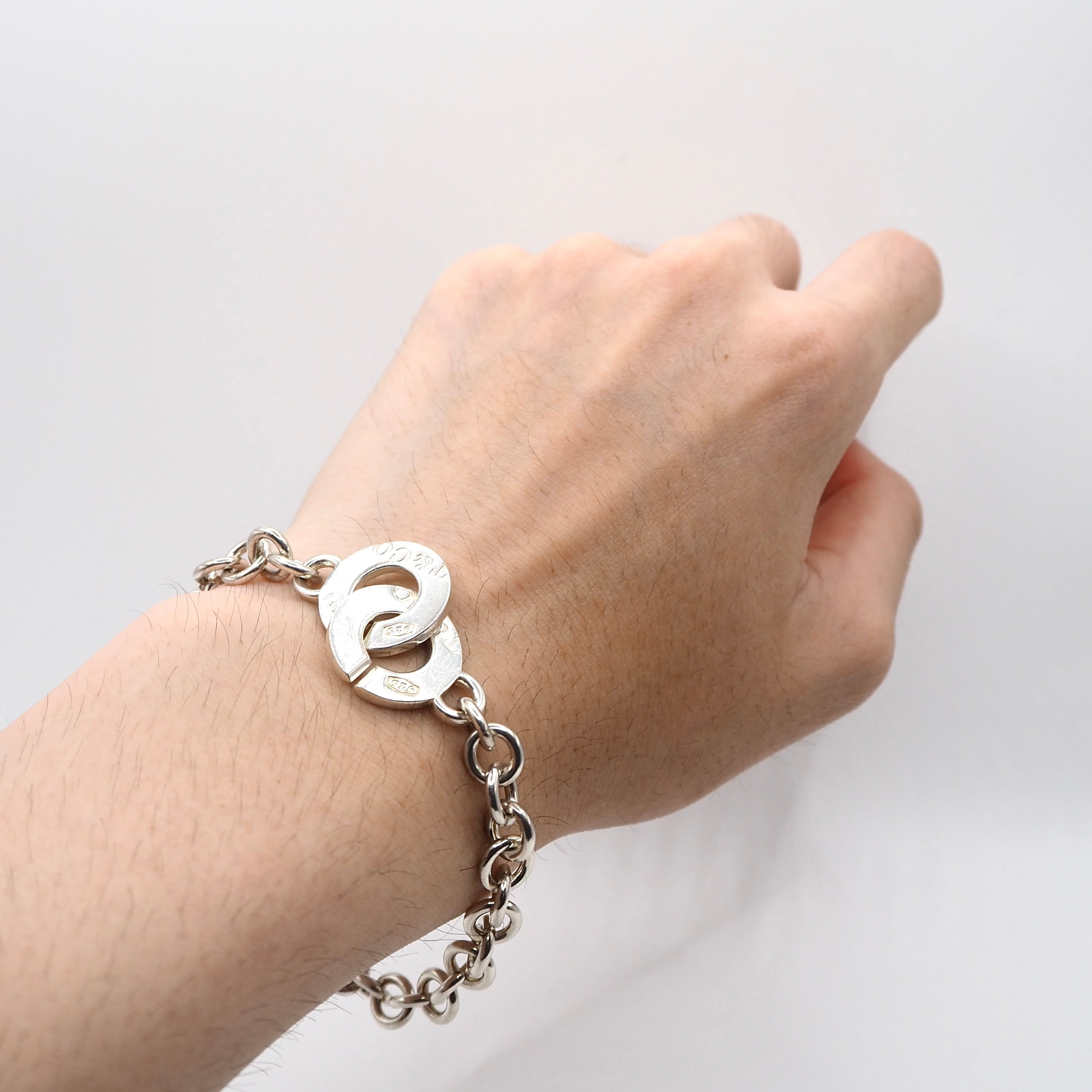 Tiffany&Co 1837 サークルクラスプブレスレット Tiffany&Co. 1837 サークルクラスプ ブレスレット シルバー925