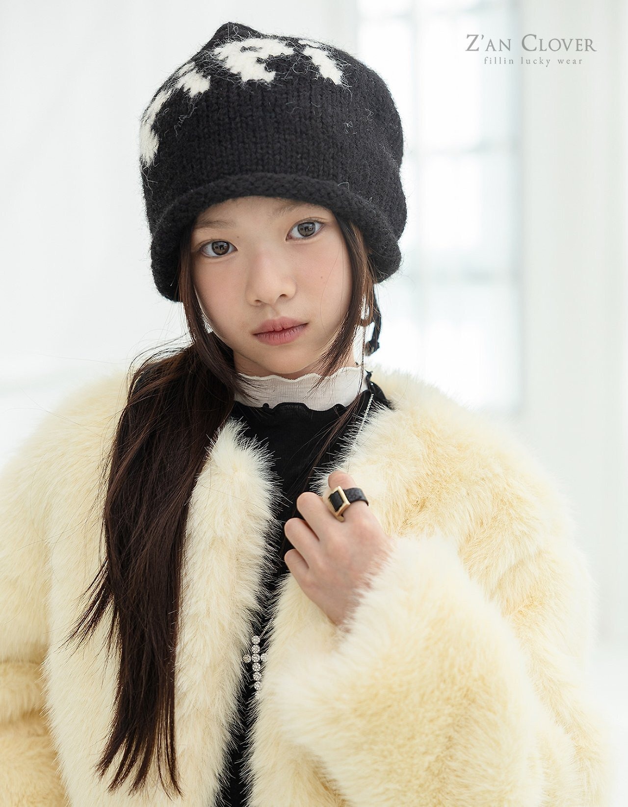 ZAN CLOVER［取寄］pipi knit beanie 26winter