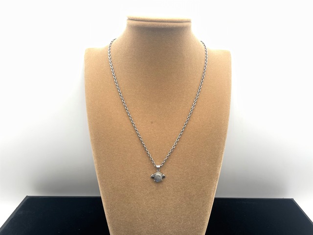 【天使シリーズ】シルバーペンダントトップ（ラブラドライト）