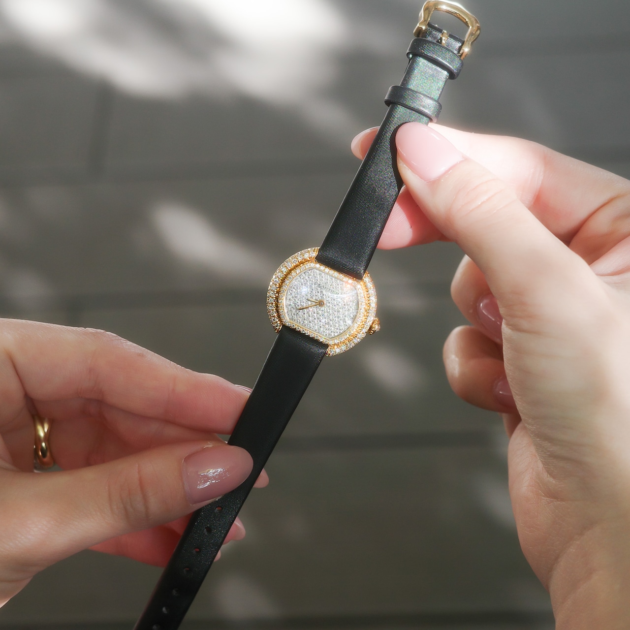 カルティエ エリプス SM 純正ダイヤモンド