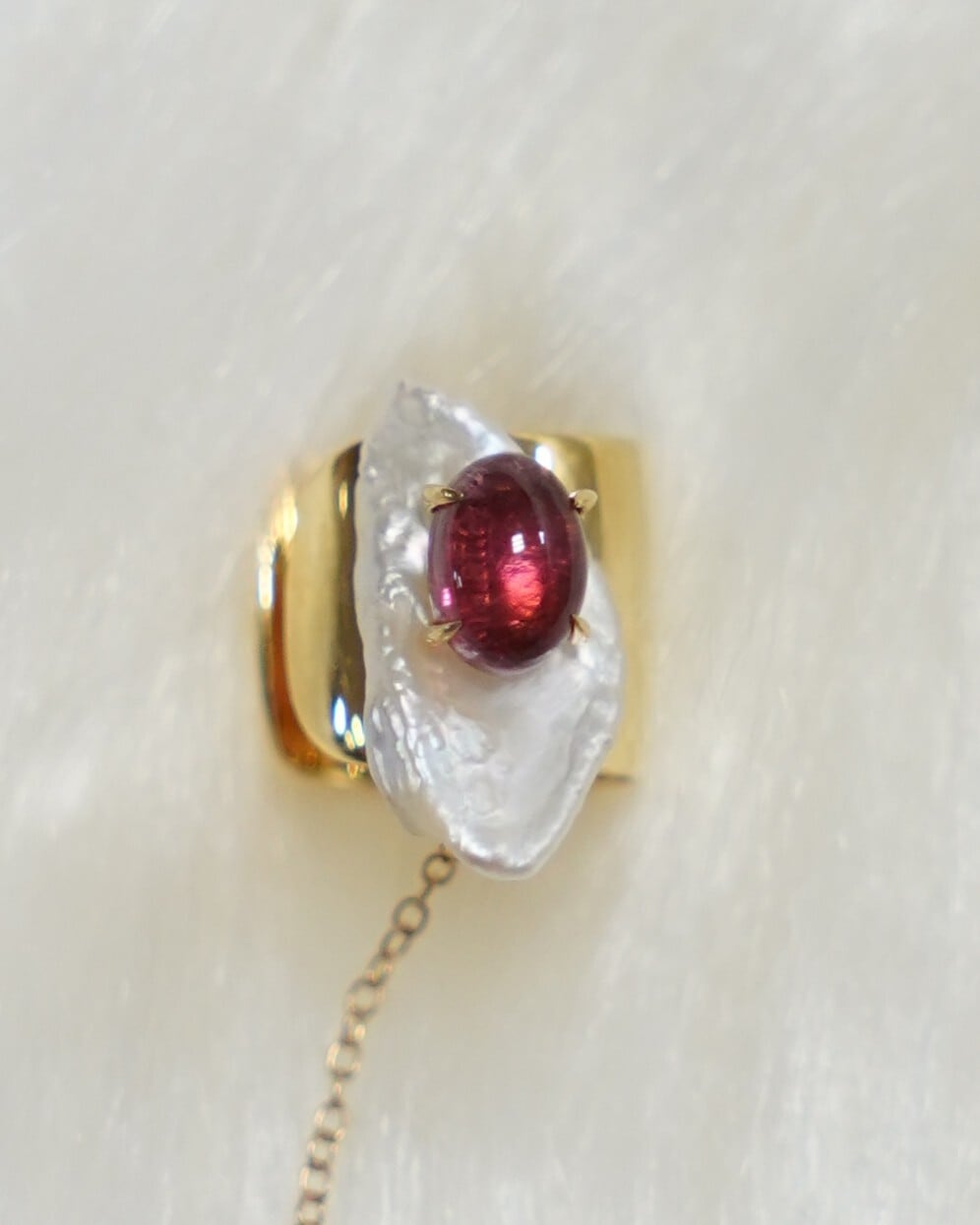 (SV)Thalatta Earcuff(Tourmaline)