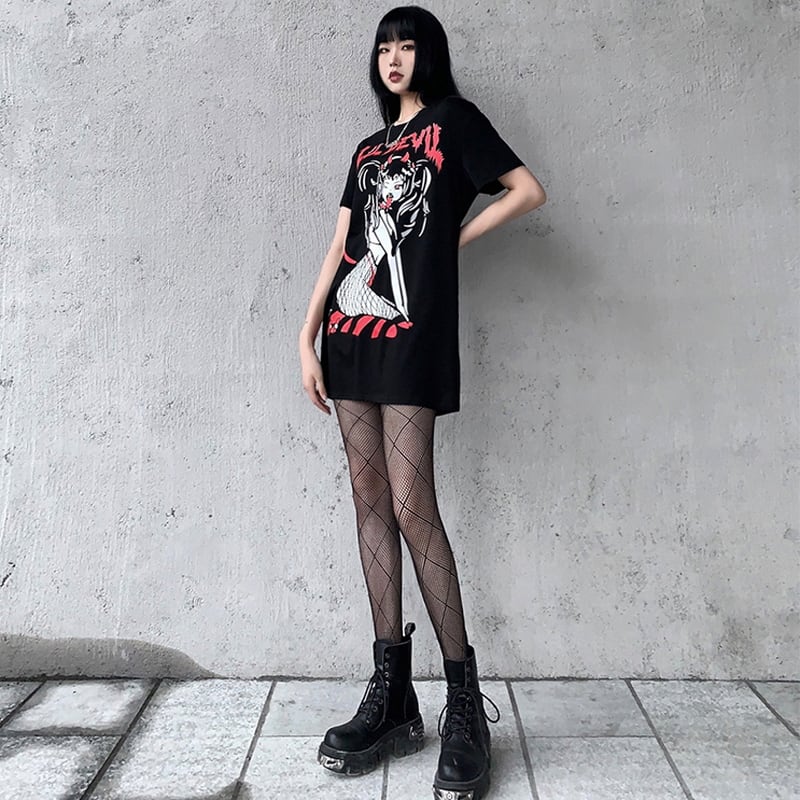 【プリント Tシャツ】新品 フランス ギャル キレカジ ストリート ファッション