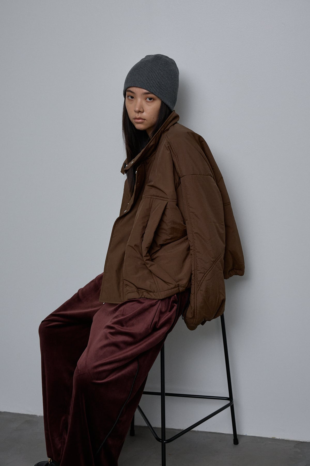 NOMINE ショート モンスターパーカー Brown | planet3rd