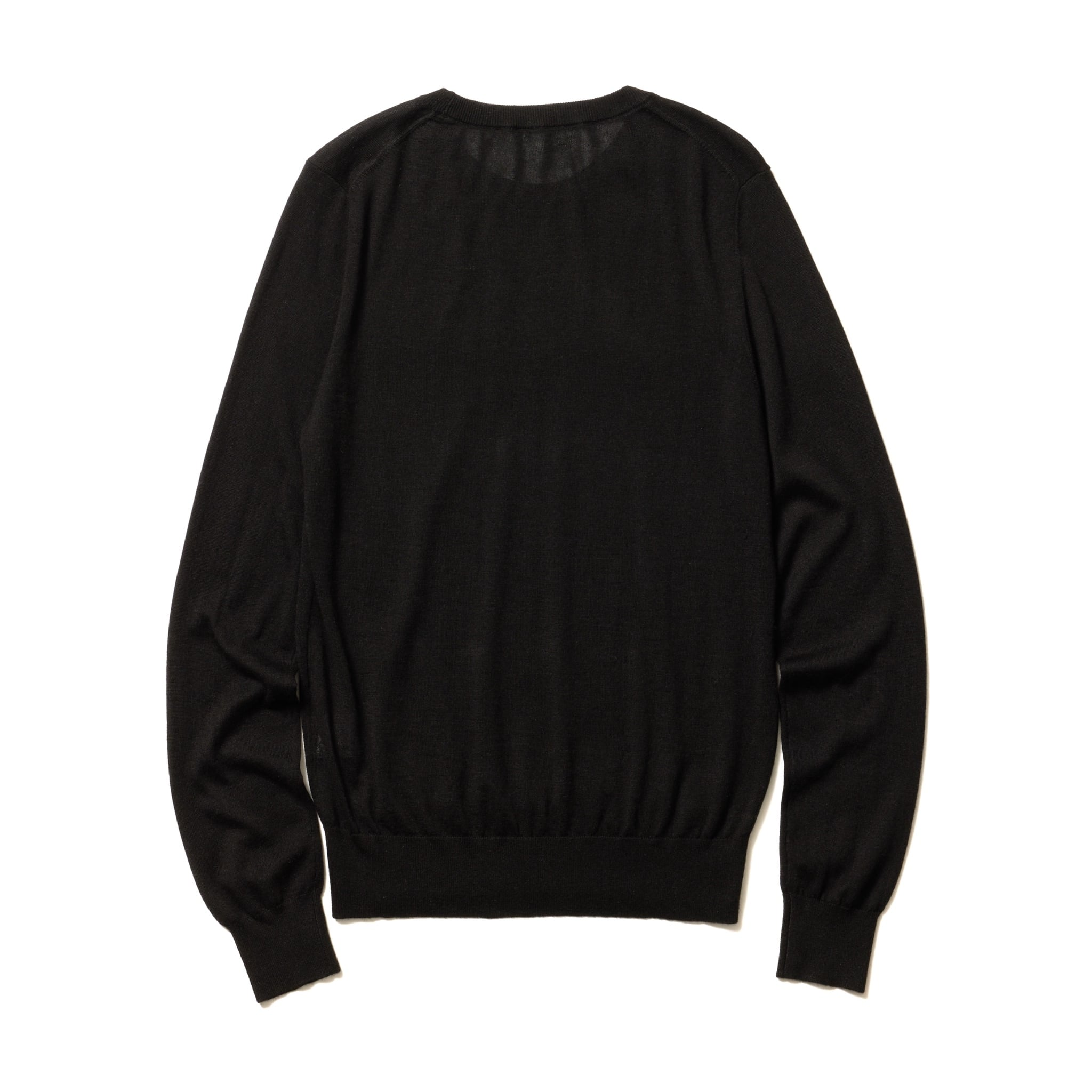 cccmalie】セーラー襟 ネイビー カシミヤカーディガン 40 カシミヤ