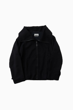 日本製 ISSEY MIYAKE FETE BLACK BIG COLLAR BLOUSON