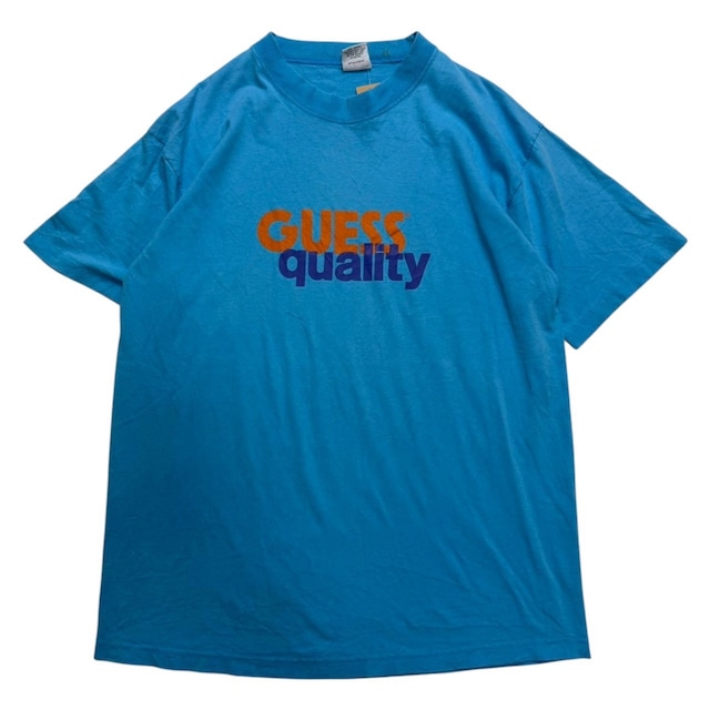 【80's〜90's】【Made in USA】GUESS     半袖Tシャツ   M