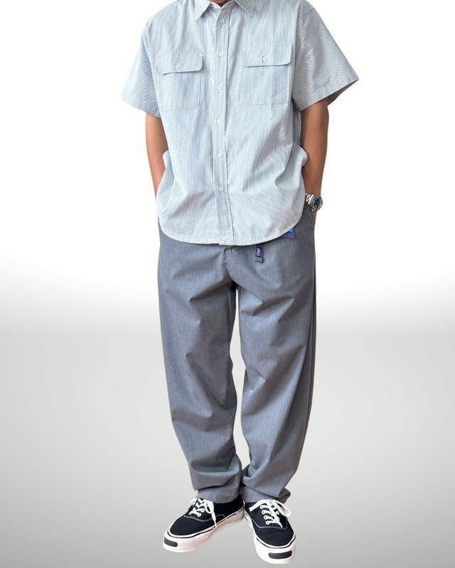 Belted Tapered Pants 　x01359