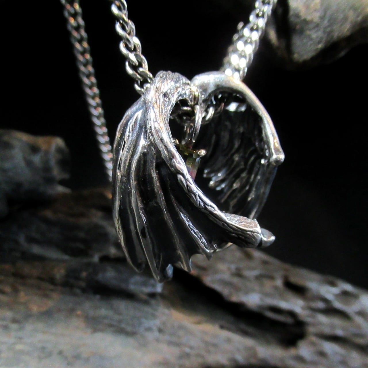 Angel wing Devil wing pendant silver LIMITED エンジェルデビル