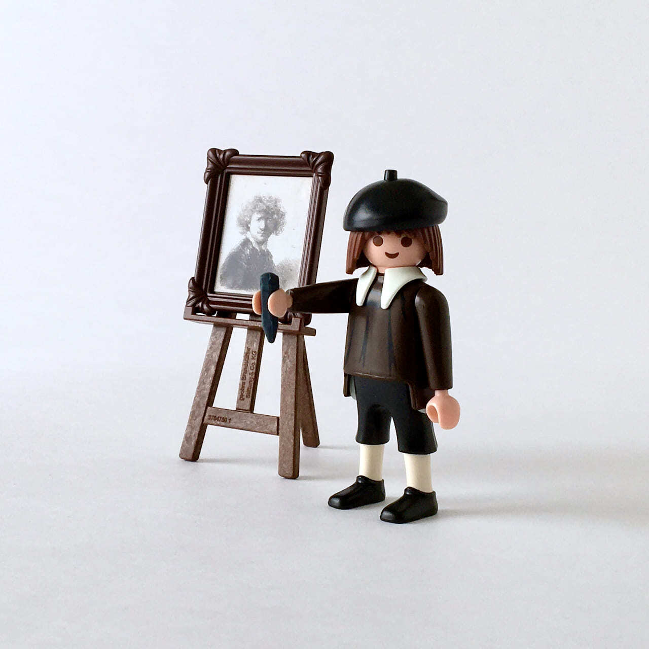 プレイモービル 「レンブラント自画像」 アムステルダム国立美術館 / Playmobil "Self-Portrait Rembrandt"  70476 Rijksmuseum | Sensitivity and Boldness