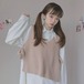 ✞ スリーブニット大人女子☆長袖シャツブラウス ロング レース ノースリーブ レースアップ ✞ゴスロリ SM ミリ 甘ロリ クラロリ 和ロリ エレガント 黒ロリ 姫ロリ 華ロリ BB-BB631416703