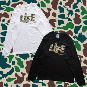 ISLAND CAMO CANDY LOGO L/S TEE / LIFEdsgn