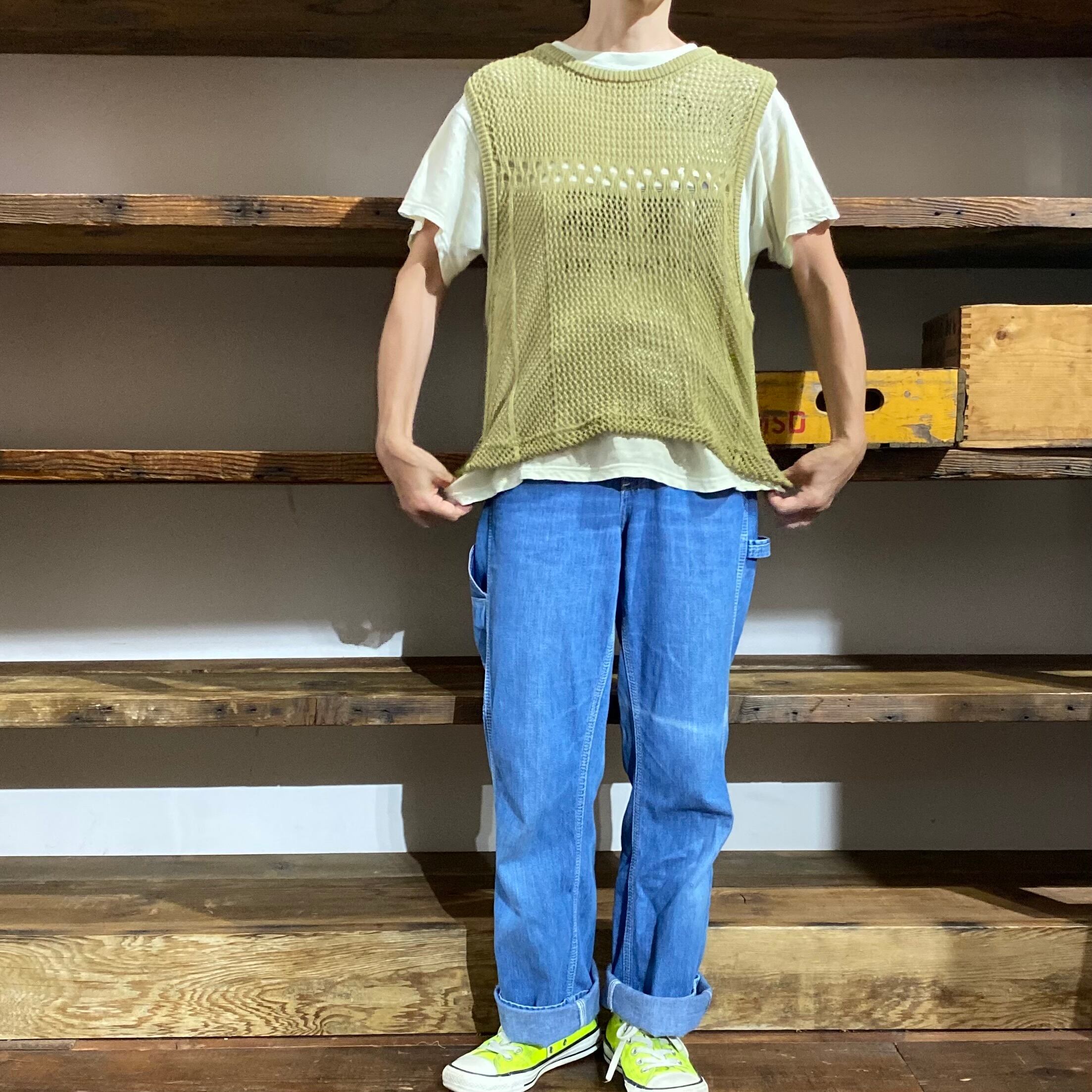 Mesh Tank top / メッシュ タンク トップ | 古着屋 仙台 biscco【古着