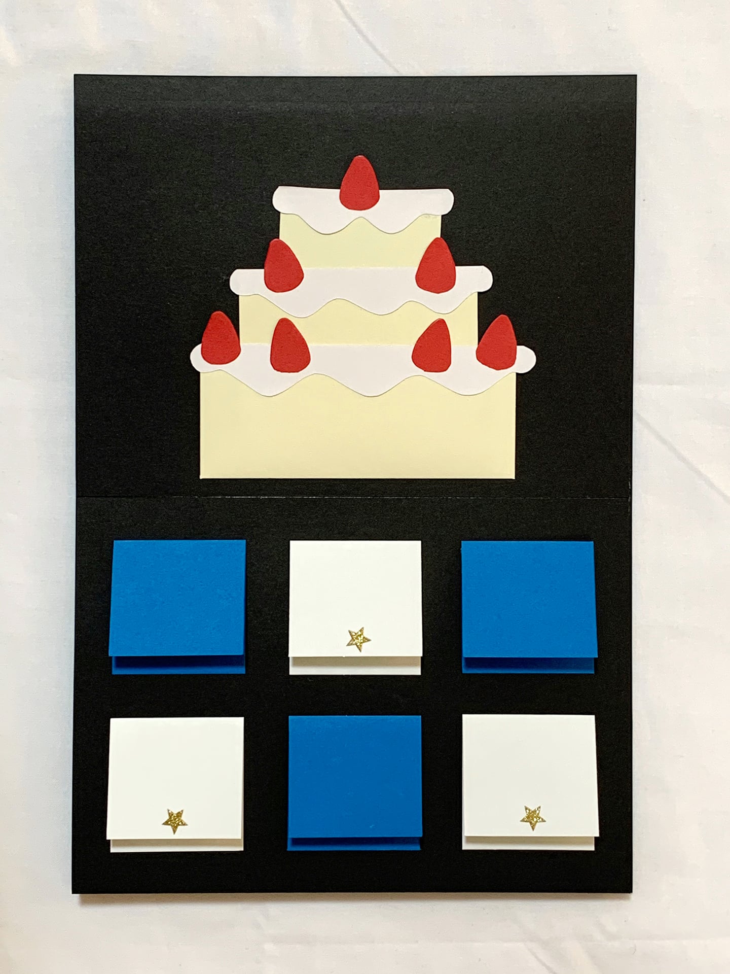 完成品】仕掛けアルバム（ブルー・野球）1点 | 青--はる