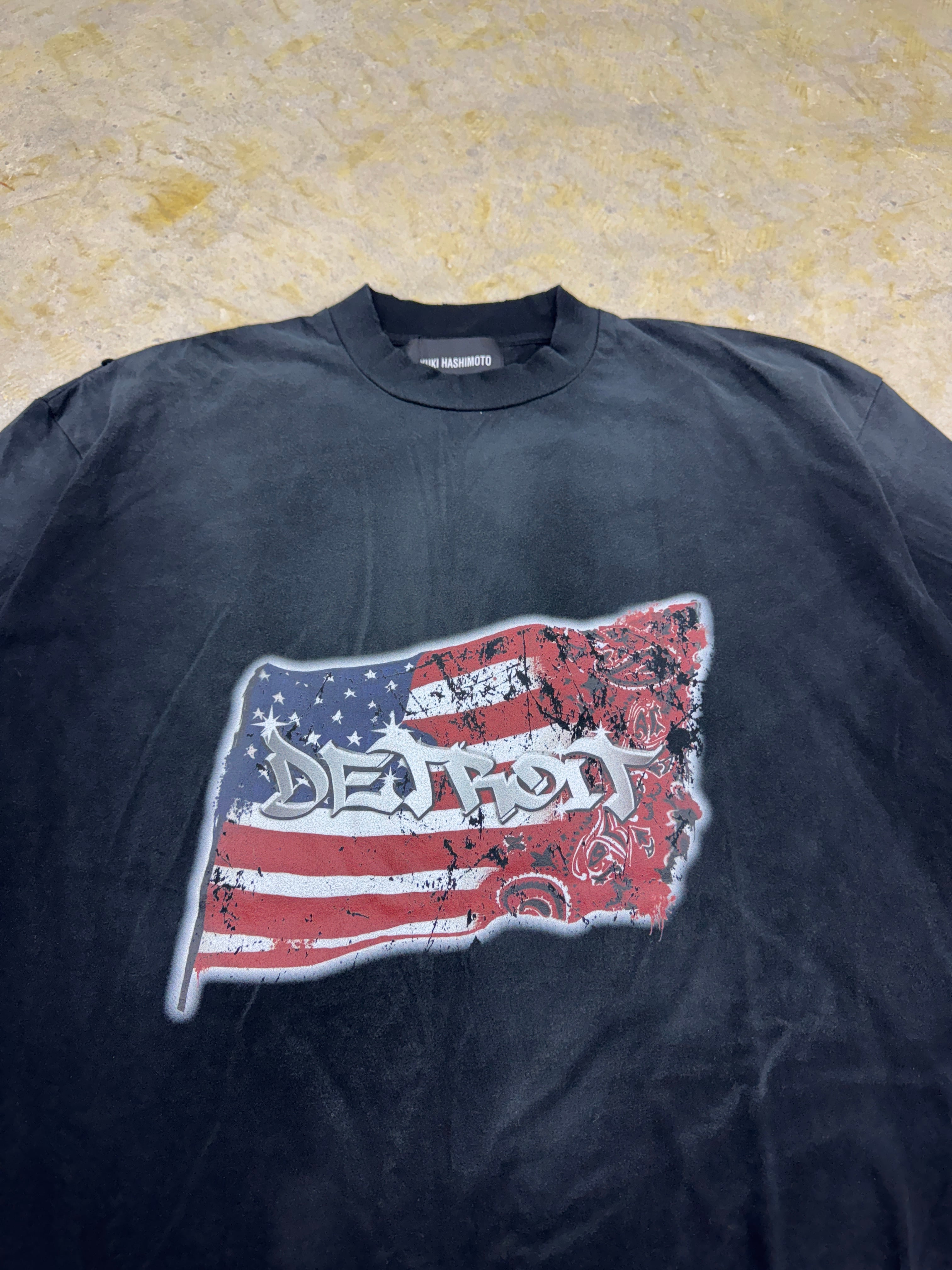 YUKI HASHIMOTO | OLD T-SHIRTS | BLACK | HOWDAY