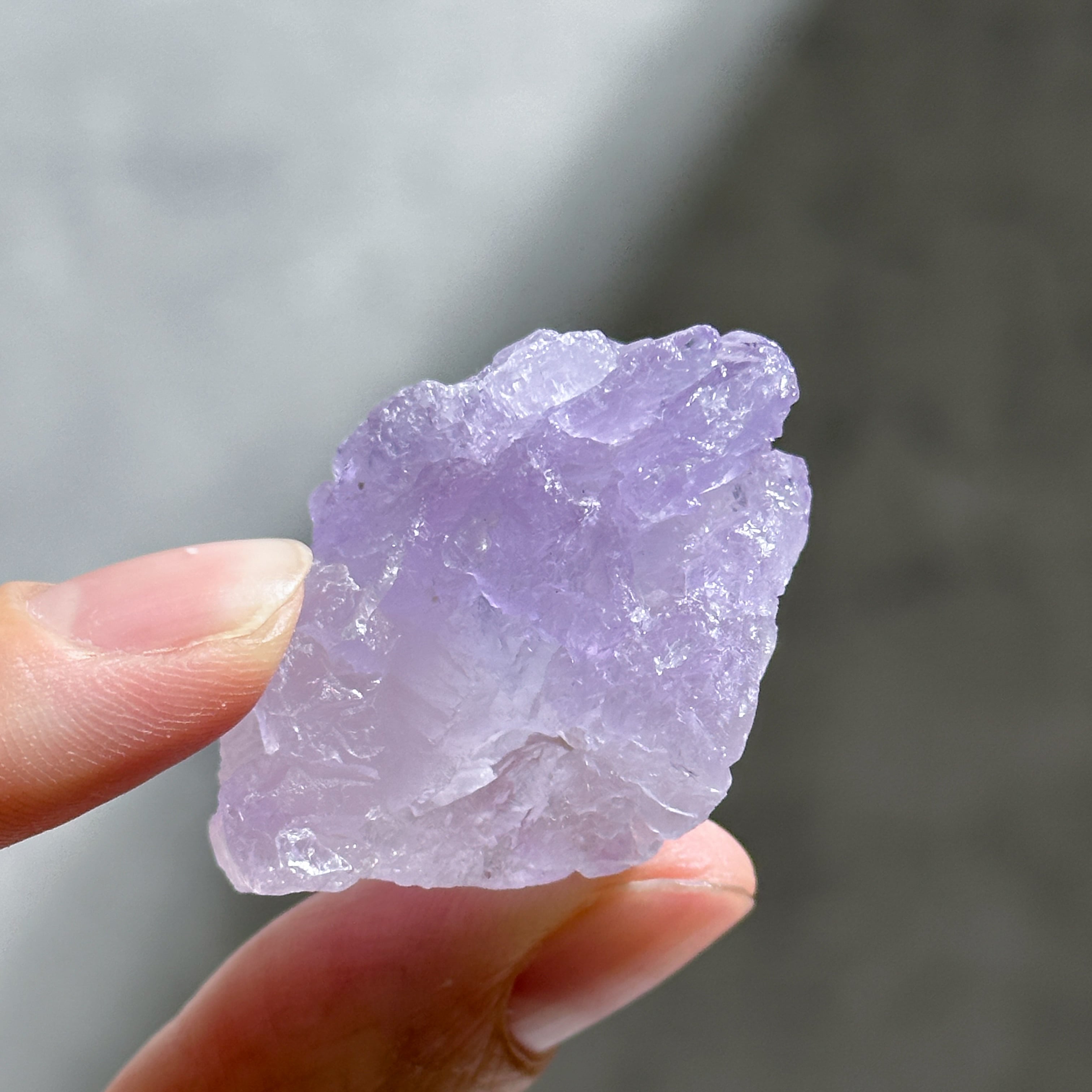 エッチドアメジスト（蝕像紫水晶・アイスクリスタル）11◇ Etched