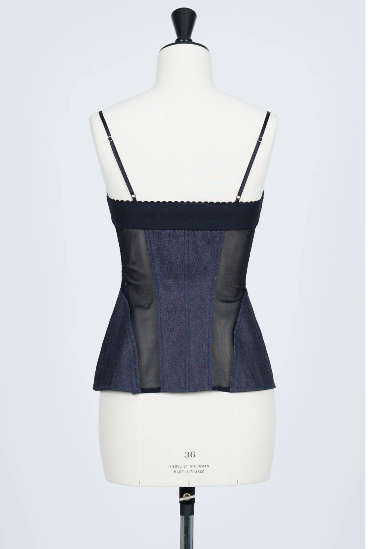 【25SS】FETICO フェティコ /ORGANIC COTTON DENIM BUSTIER - 2