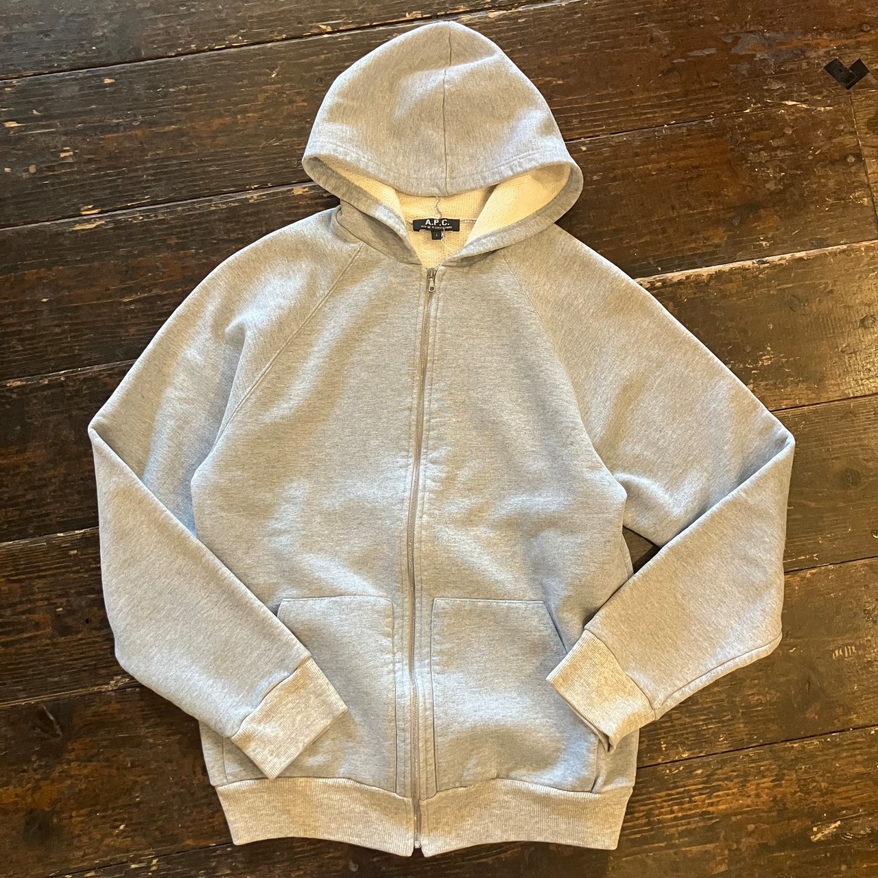 90s A.P.C Zip Up Hooded Jacket Parker | ヤマダウェブコム
