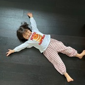 韓国子供服 / 26Autumn / 〖取寄〗Nightbebe / ドーナツ長袖Tシャツ / キッズ服 * XS~XL*
