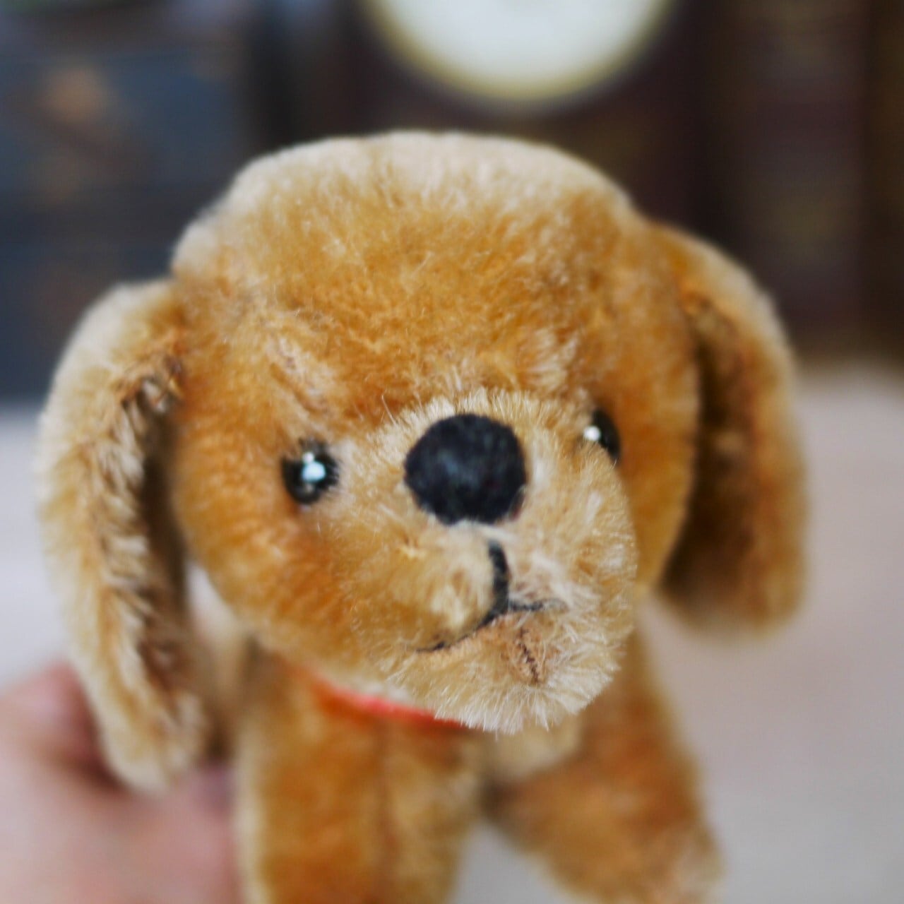 レトロ茶ワンコ ドイツヴィンテージ