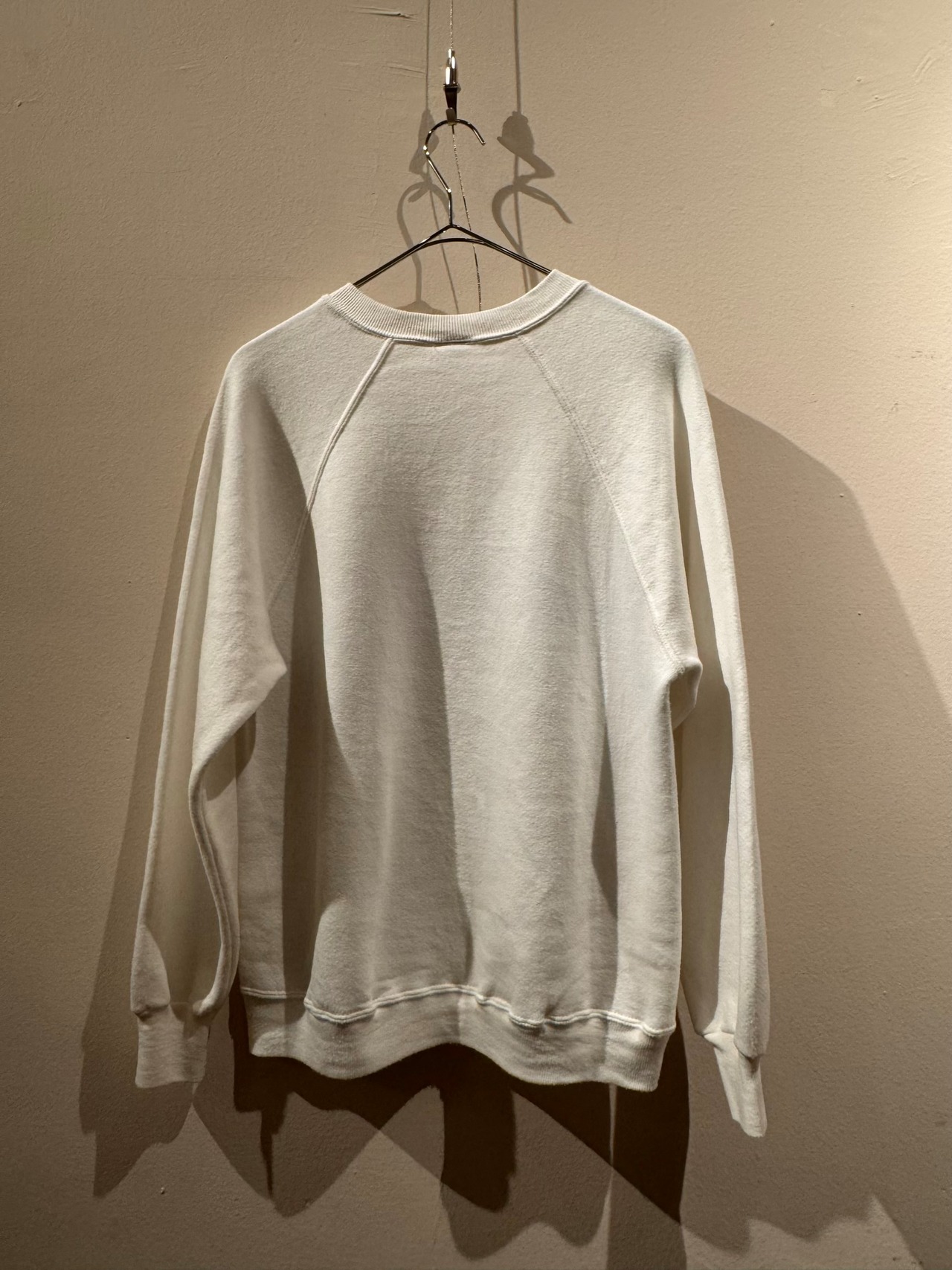 【USA製】Crazy Shirts クレイジーシャツ ゴルフプリント スウェット トレーナー M ホワイト ラグランスリーブ