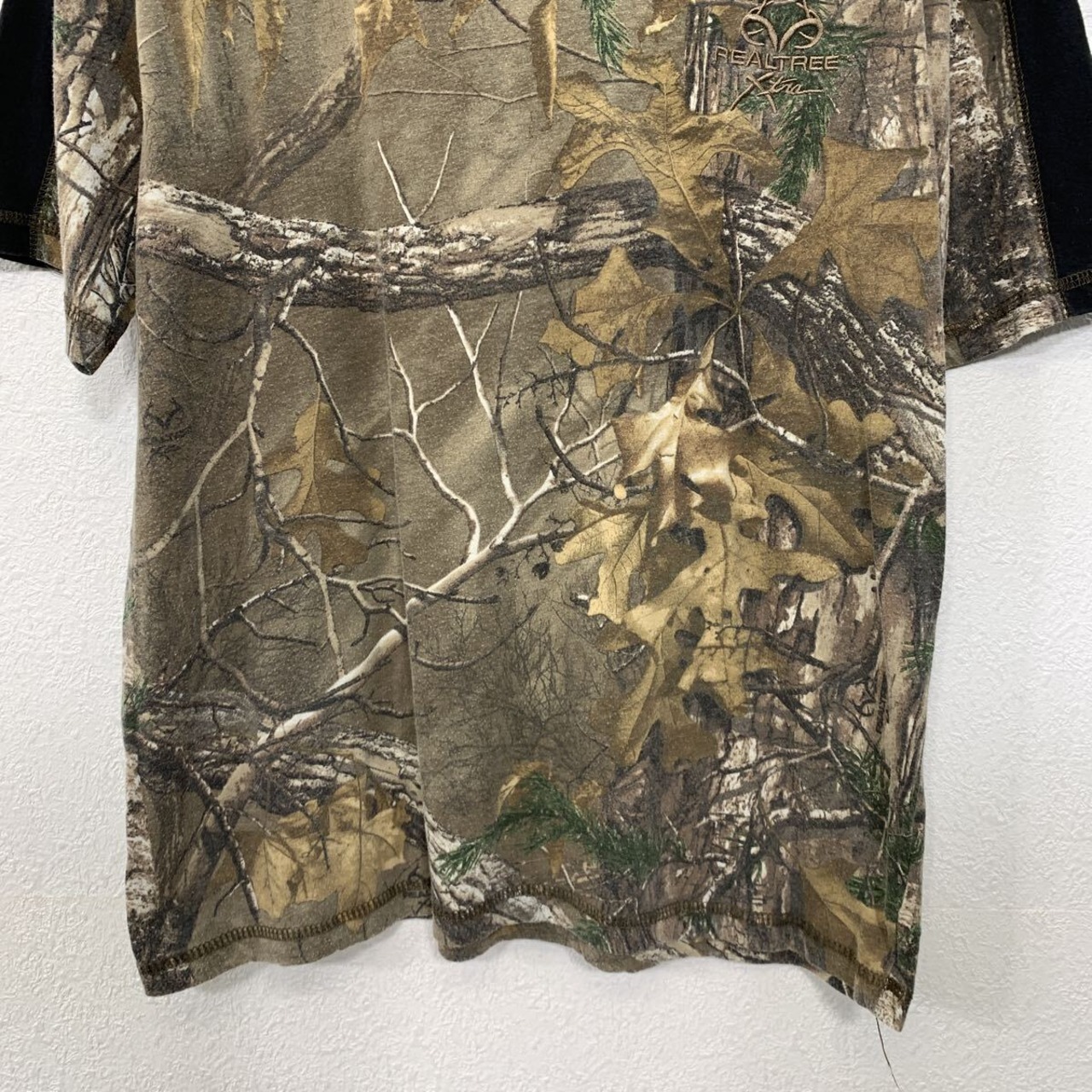 RANGER 半袖 総柄Tシャツ L ブラウン マルチカラー リアルツリー プル 