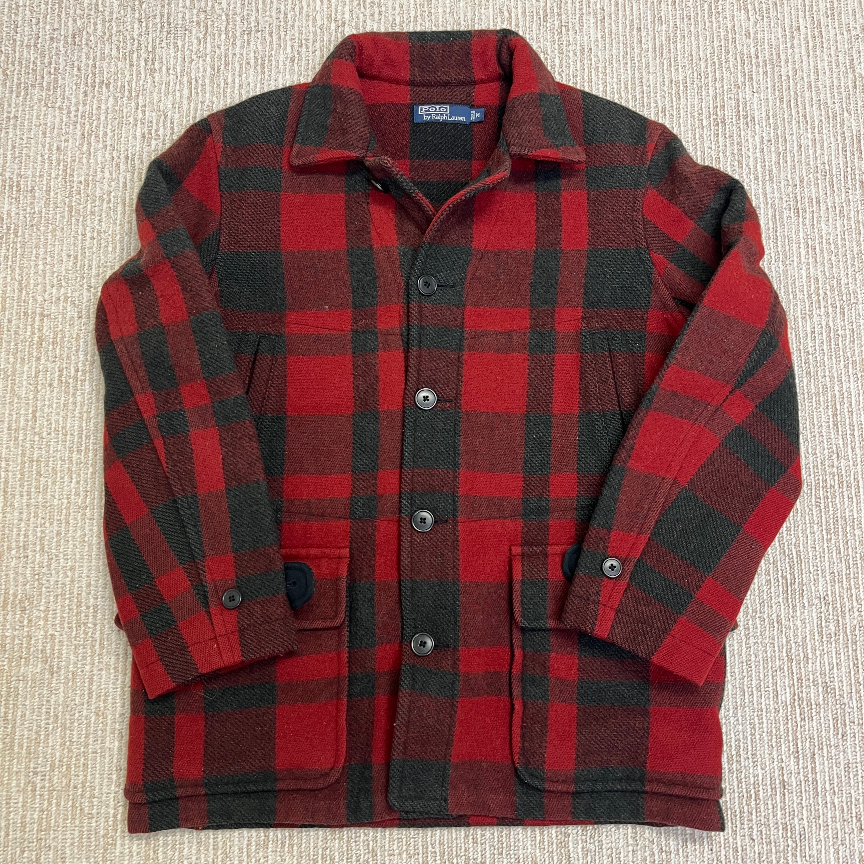 RALPH LAUREN WOOL CHECK HUNTING JACKET OLD MODEL | safarionline