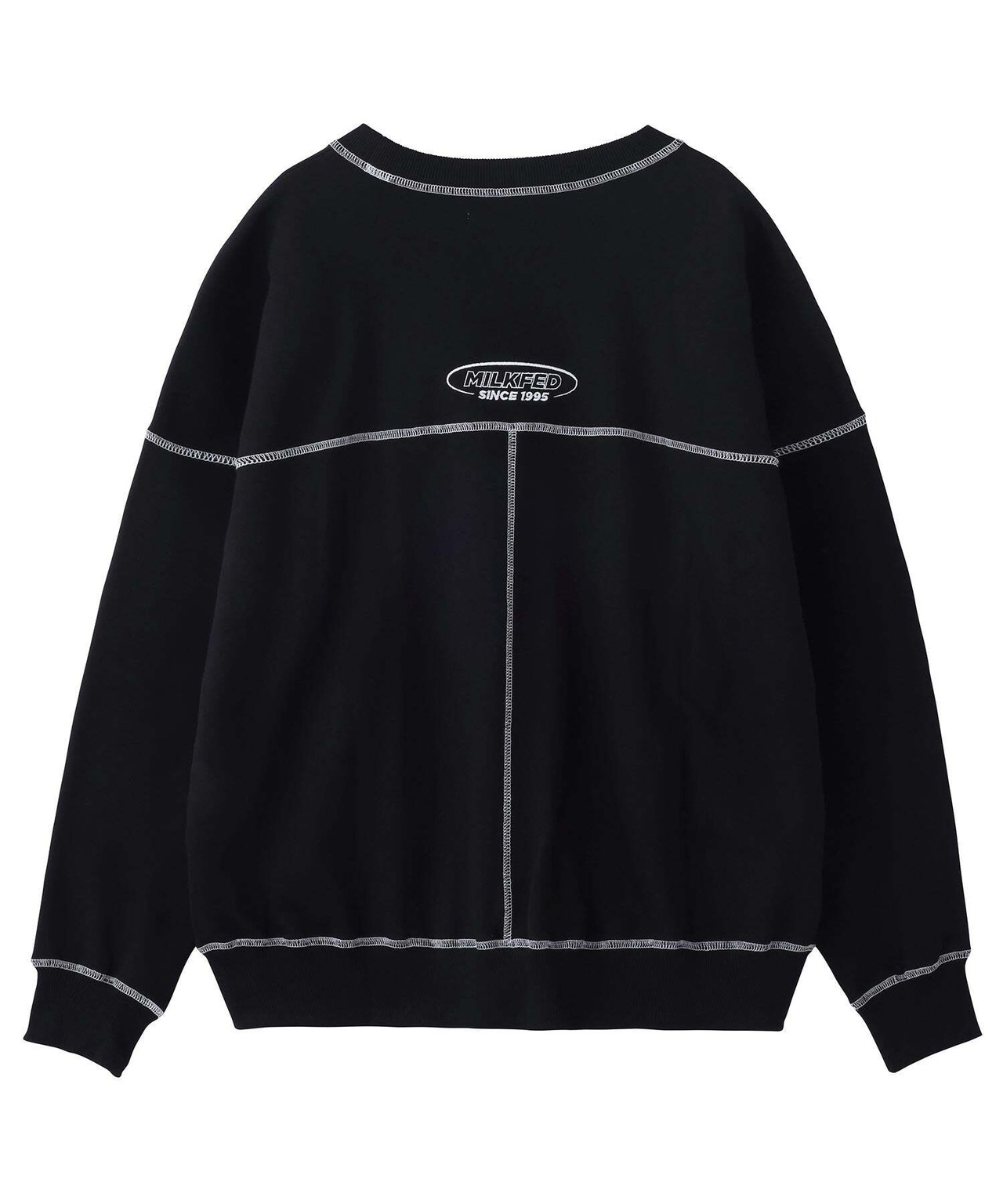 【MILKFED.】COLORFUL EMBROIDERY LOGO SWEAT TOP