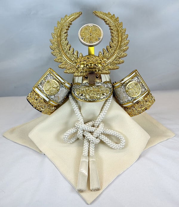 兜 F830兜のみ 徳川家康公 合せ鉢 戦国武将 五月人形 コンパクト