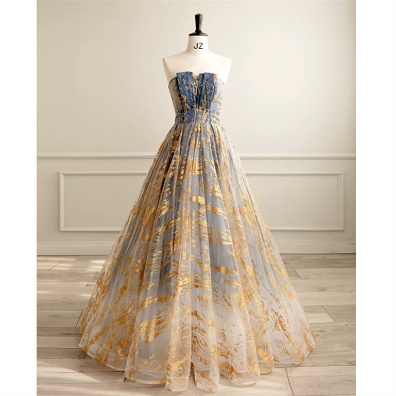 グラデーションチュールベアドレス D1008